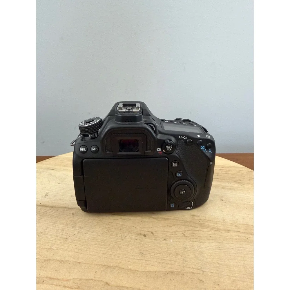 Canon EOS 80D 24.2MP DSLR Camera w/ EF 50mm f/1.8 STM Lens, Battery & Charger
